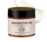Crème Peau Sèche, 50 ml Beurre Face Corps, Beurre Peau Lotion Visage Crème Corps, pour Mains Jambes Cou Cheveux Visage Routine Quotidienne Matin et Soir