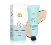 Crème Perfectrice Corps Suprême, Fond de Teint Waterproof Longue Tenue, Teint Sans Transfert et Anti-Cernes Couvrance Totale, pour Tous Types de Peaux (Medium)