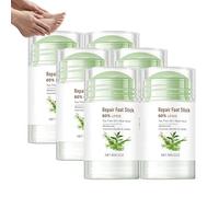 CrèMe Pieds En Stick à L'UréE Et à L'Aloe Vera Et à L'Arbre à Thé,CrèMe Les Pieds à L'UréE,Stick Les Pi/eds CrevasséS, Les Talons CrevasséS Et La Peau SèChe, Pi/eds Et Mains En St/ick (6 PCS)