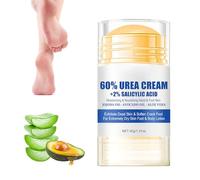 Crème Pieds Réparatrice Hydratante, 2025 Hydrating and Anti-Cracking Foot Cream, Crème pour les Pieds Crème à l'Urée 60% Soin des Pieds Crème Réparatrice pour Pieds Secs Crevassés (WHITE*1, 1)