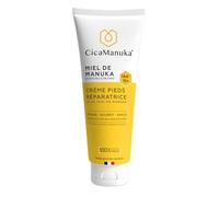 CicaManuka Crème pieds réparatrice au miel de Manuka IAA15+ pour talons secs 75 ml