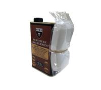 Saphir Crème pigmentaire teintante AVEL cuir et ameublement – Noir – 375 ml