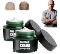 Crème pour calvitie, crème de soin pour calvitie, crèmes de soin pour le cuir chevelu pour hommes, soins hydratants et nourrissants pour le cuir chevelu, hydrate et protège (2PCS)