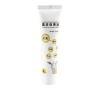 Crème pour chaussures en cuir - Crème douce d'entretien des chaussures | Crème hydratante pour chaussures en cuir naturel | Cirage avancé pour enlever la saleté | 35 g Pâte Domain King Cire à