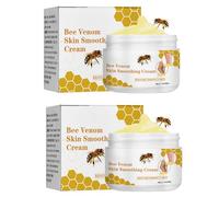 Crème pour Contre les Varices au Venin d'Abeille, Crème de Traitement des Varices au Venin d'abeille, Pommade de Récupération au Venin d'abeille pour les Jambes, Tous Les Types de Peau (2*60g)