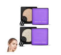 Crème Pour Coussin à Tête Champignon, Peau Radieuse Et Impeccable Instantanément, Correcteur Hydratant Waterproof, Maquillage Hydratant Pour Tous Les Types De Peau (2PCS)