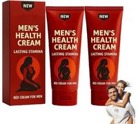 Crème pour hommes, crème pour la santé masculine, action rapide, ingrédients naturels, hydratation ultra-légère, endurance durable pour une confiance renforcée,2pcs