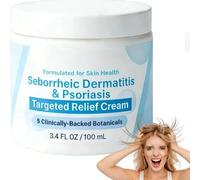 Crème Pour La Dermatite Séborrhéique - Crème De Traitement Avancée Pour La Dermatite Séborrhéique Et Le Pso-riasis, Crèmes Hydratantes Pour Le Visage Pso-riasis Pour Femmes Et Hommes, 100g