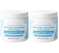 Crème pour la dermatite séborrhéique, Crème de traitement du cuir chevelu pour le psoriasis, Ingrédients naturels, pour un cuir chevelu et une peau doux et apaisés, pour tous types de peau