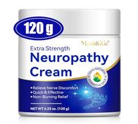 Crème pour la Neuropathie des Pieds 120g - Soin Apaisant pour Pieds, Jambes, Mains - Massage et Relaxation - Crème de Massage Articulations et Muscles - Riche en Extraits Naturels (1)
