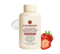 Crème pour la peau, baume de soin pour la peau de fraise, crème de renouvellement des jambes pour les soins quotidiens en hiver, été, après la douche, l'heure du coucher, voyage, femmes, hommes