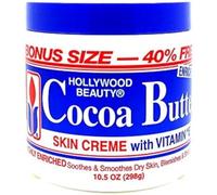 Crème pour la peau Hollywood beauté beurre de cacao avec de la vitamine E