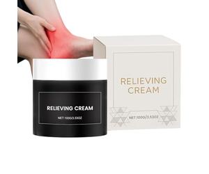 Crème pour le Corps | Baume De Massage Hydratant | Baume Réparateur Chauffant 100g pour Articulations | Soulagement des Genoux Mains Bras Épaules Cou Jambes Dos Hanches Cheville Pieds