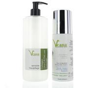 Crème pour le corps raffermissant la poitrine et le décolleté (200 ml) + gel douche Collagène Ultra Lift DeLuxe (500 ml)