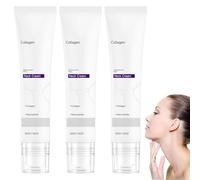 Crème pour le cou au collagène, soin du corps aux peptides et au collagène, crème raffermissante pour le cou raffermissante pour la peau, les rides, pour tous les types de peau (3 Pcs)