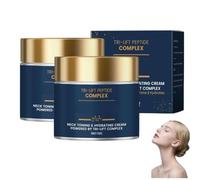 Crème pour le cou au complexe triple peptide raffermissant 50 g, soin anti-âge raffermissant et hydratant. Lisse les ridules, douce et onctueuse. Convient à tous les types de peau et peut être utilisé