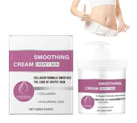 Crème pour le lissage des rides de la peau crépue, crème de traitement réparatrice de la peau crépue, améliore l'élasticité pompe la peau affaissée (1 Pcs)
