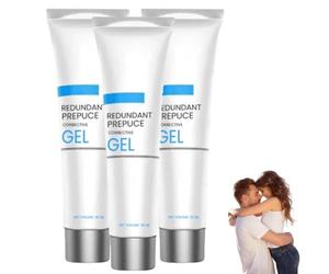 Crème pour le phimosis - Gel doux, efficace et à action rapide aux ingrédients naturels pour adultes ; étirement progressif et rétablissement facilité. (3 pièce)