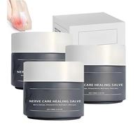 Crème pour le Soin des Nerfs, Crème Réparatrice Corps, Formule Douce, Soulagement Efficace des Inconforts du Dos, du Cou, des Mains et des Genoux, Convient à Tous Types de Peau, 100 g (3Pièce)