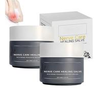 Crème pour le Soin des Nerfs, Crème Réparatrice Corps, Formule Douce, Soulagement Efficace des Inconforts du Dos, du Cou, des Mains et des Genoux, Convient à Tous Types de Peau, 100 g (2Pièce)