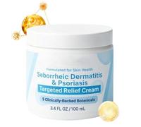 Crème Pour Le Traitement De La Dermatite Séborrhéique Et Du Pso-riasis, 100g Crème Anti-démangeaisons, Système De Thérapie Du Cuir Chevelu, Baume Apaisant Pour Le Cuir Chevelu