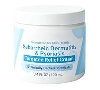 Crème Pour Le Traitement De La Dermatite Séborrhéique Et Du Pso-riasis -Baume Apaisant Pour Le Cuir Chevelu, Crème Réparatrice Pour La Barbe Pour Un Cuir Chevelu Et Une Peau Doux Et Apaisés