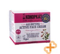 Crème Pour Le Visage Actif Anti-Âge De Dr. KONOPKA 50ml Rajeunissante Végane