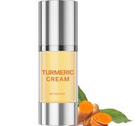 Crème pour le visage au curcuma avec vitamine E, hydratant éclaircissant anti-âge, réduit l'apparence des taches brunes, crème pour le visage hydratante et raffermissante (1 pièces)