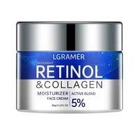 Crème pour le visage au rétinol avec collagène Crème hydratante Soin de la peau Éclaircissant Raffermissant Crème anti-âge Pour une peau lisse et ferme Réduction des rides