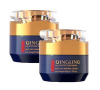 Crème pour le visage Qingling, Crème Anti-Rides Qingling, Creme Qinglin, Crèmes d'élimination des rides Qinglings, anti-rides en polypeptide japonais (2PCS)