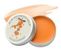 Crème pour les boutons - 50 g - Crème de jour contre l'acné - Crème pour le visage aux extraits de raisin de mer - Crème hydratante pour peaux grasses