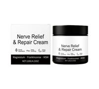 Crème pour les Douleurs Nerveuses,Baume Réparateur Hydratant 120g - Crème Naturelle et Biologique - pour les Pieds Mains Jambes Bras Dos Bas Nuque Hommes Femmes