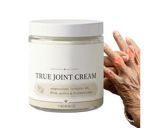 Crème pour les Genoux - Lotion de Massage Apaisante pour les Articulations 118 g - Crème Non Grasse Pour Les Jambes - Pour Exercice, Jardinage, Genou, Épaule, Dos, Main, Pieds, Cou, Coude, Poignet