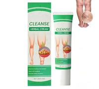 Crème pour les jambes, drainage lymphatique et amélioration de la circulation, pommade contre les jambes lourdes, pour jambes fatiguées et douloureuses, réduit la rétention d'eau (1 Pièce)
