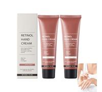 Crème pour les mains anti-âge au rétinol : Soin complet et protection de la peau des mains, des ongles et des cuticules - Pour tous les types de peau