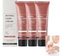 Crème pour les mains anti-âge au rétinol : Soin complet et protection de la peau des mains, des ongles et des cuticules - Pour tous les types de peau