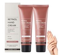 Crème pour les mains au rétinol, lotion raffermissante anti-âge, hydratant pour les mains sèches et gercées, protège la peau et les ongles.