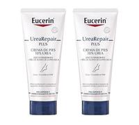 Crème Pour Les Pieds - Eucerin - Urea Repair Plus - 10% Urée - 2x100 Ml - Peau Sèche