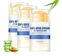 Crème pour les pieds hydratante et craquelée, crème réparatrice pour les pieds, lotion pour les pieds pour peaux sèches et craquelées, crème hydratante pour les pieds et les mains (3pcs)