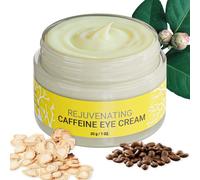 Crème pour les yeux à la caféine et au ginseng pour les cernes, les poches et les rides - Traitement anti-âge pour les poches sous les yeux et les ridules - Formulé à San Francisco