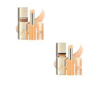 Crème pour les yeux à la vitamine C, nouvelle formule revitalisante qui atténue et améliore les cernes, stick hydratant et crème raffermissante pour les yeux