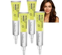 Crème pour les yeux booster de resserrement rétinien, crème anti-âge au rétinol avec panthénol 1% pour raffermir, lisser les ridules, les rides, les poches et les cernes, hydrater les yeux (4pcs)
