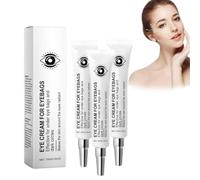 Crème pour les yeux, crème hydratante pour les yeux, crème pour les yeux, pour les poches, les cernes et les ridules, les rides, crème hydratante anti-âge pour les yeux (3 pièce)