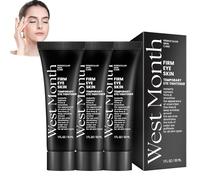 Crème pour les yeux fermes du mois ouest, sous les yeux, éclaircissant, crème pour les yeux temporaire des yeux, crème pour les yeux anti-vieillissement pour cercles sombres et poches (3 pcs)