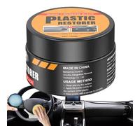 Crème pour L'Intérieur De La Voiture - Pâte De Détail Et De Polissage pour L'Entretien Auto - Nettoyant Brillance Véhicule pour Jantes, Aérations, Volant et Tableau De Bord Équipement