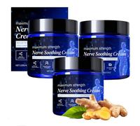 Crème pour neuropathie,Crème pour la Neuropathie des Pieds,Crème de soulagement de la neuropathie force supplémentaire pour pieds,jambes,mains,orteils avec curcuma naturel,gingembre,3PC