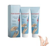 Crème protectrice pour les pieds et la peau, crème hydratante pour les pieds, améliore la circulation, apaise et nourrit les pieds secs et crevassés, pour la peau du corps, avec une formule (2 pcs)