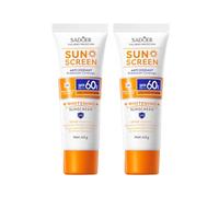 Crème Protectrice Solaire 2pcs Crème Solaire Visage SPF 60+ Écran Solaire Anti UVA/UVB Visage Sun Secure Crème Solaire Visage Et Corps Crème Solaire Hydratant Protection Solaire Lait 40g
