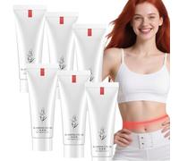 Crème raffermissante corps, crème anti-cellulite hydratante, brûleur de graisse abdominale femmes, lotion raffermissante légère absorption rapide pour bras, taille, jambes et abdomen, 40g (6pcs)