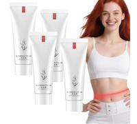 Crème raffermissante corps, crème anti-cellulite hydratante, brûleur de graisse abdominale femmes, lotion raffermissante légère absorption rapide pour bras, taille, jambes et abdomen, 40g (4pcs)